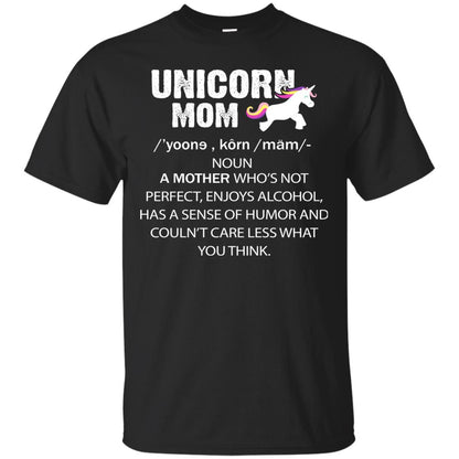 Unicorn Mom Shirt Black