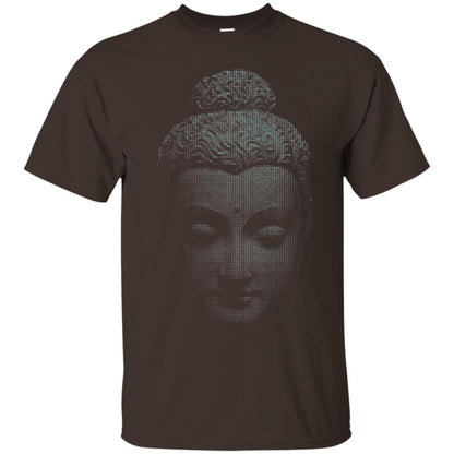 Buddha T-shirt Buddhist Gautama Art Buddhism Dark Chocolate