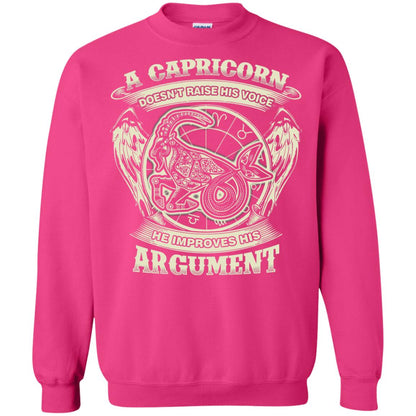 Capricorn Dosent Raise His Voice He Improve His Argument Heliconia