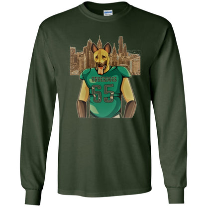 Dog Lover T-shirt Philly Fan Philadelphia Underdogs 2018 Game Day Forest Green