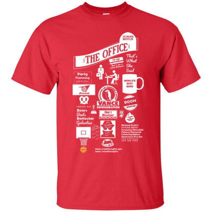 The Mashup Ofice T-shirt Red