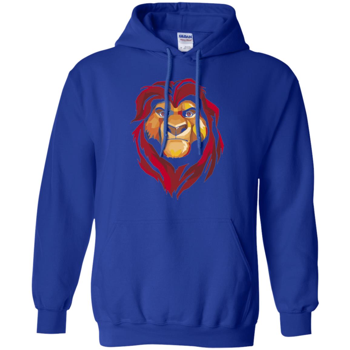 Cartoon Lover T-shirt Lion King Mufasa Geometrics Graphic Royal