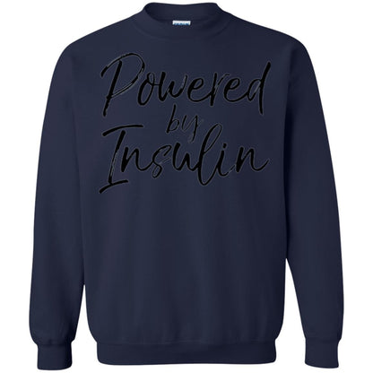 Diabetic T-shirt Powered By Insulin Navy