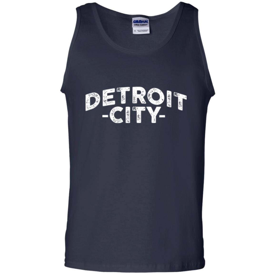 Detroit Michigan T-shirt Navy