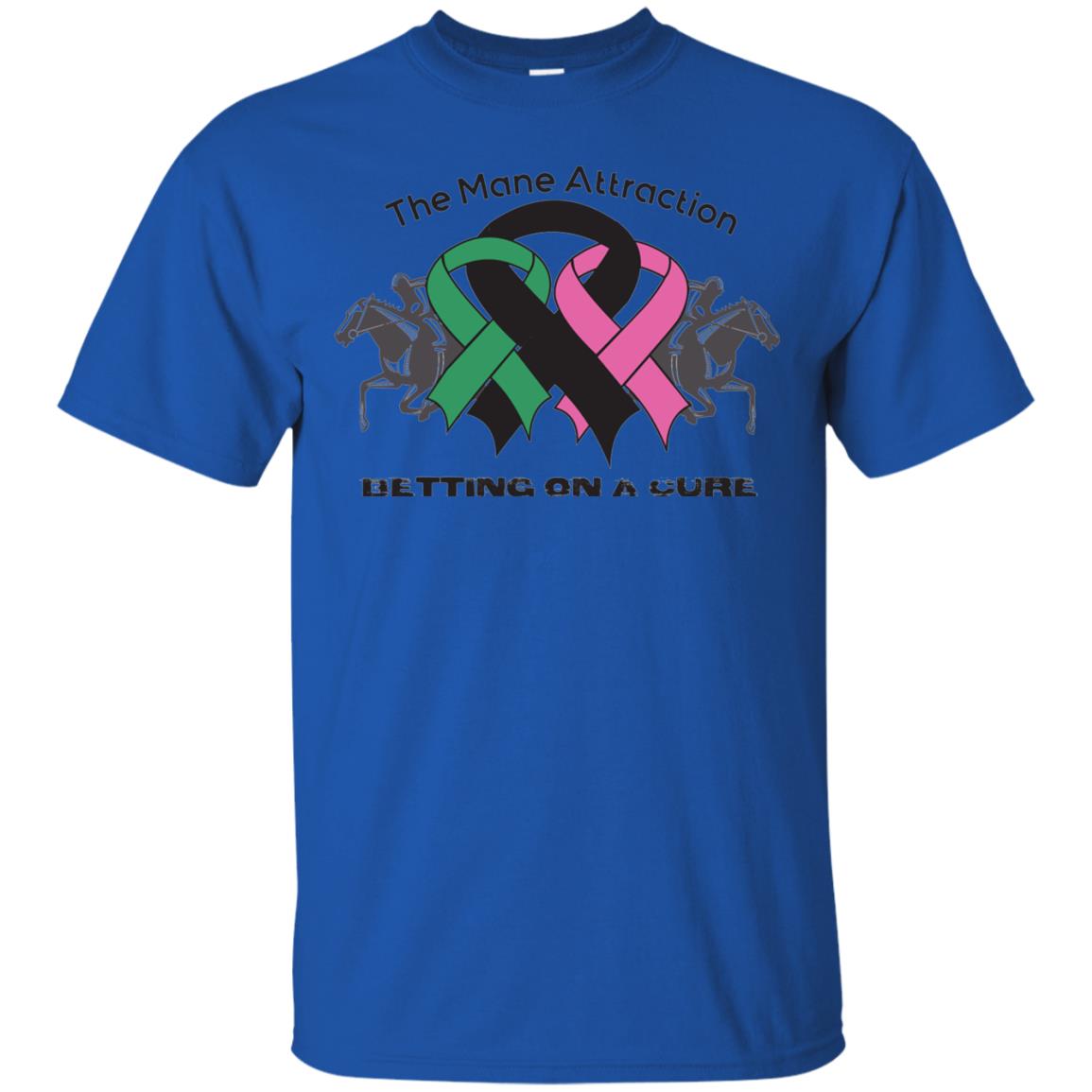 The Mane Attraction Cancer Betting On A Cure Shirt Royal