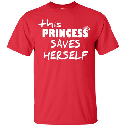 This Princess Saves Herself Red