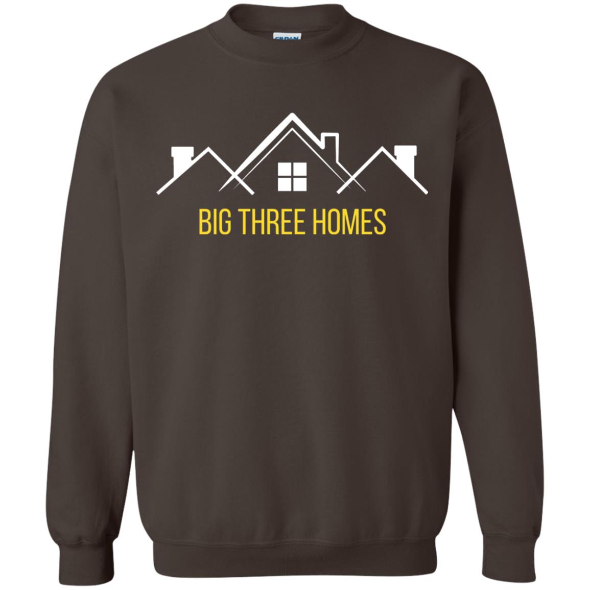 Big Three Homes Big Three Is Us Kevin Kate Randall T-shirt Dark Chocolate