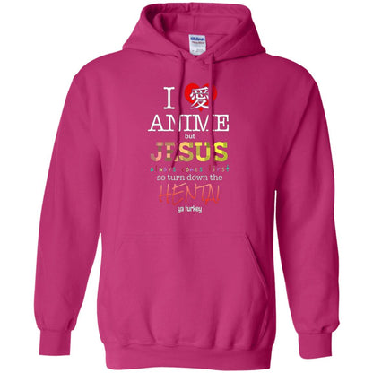 I Love Anime But Jesus Always Comes First Shirt