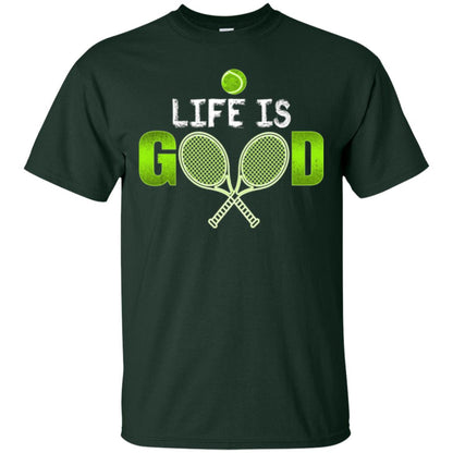 Tennis Lovers T-shirt Life Is Good Forest