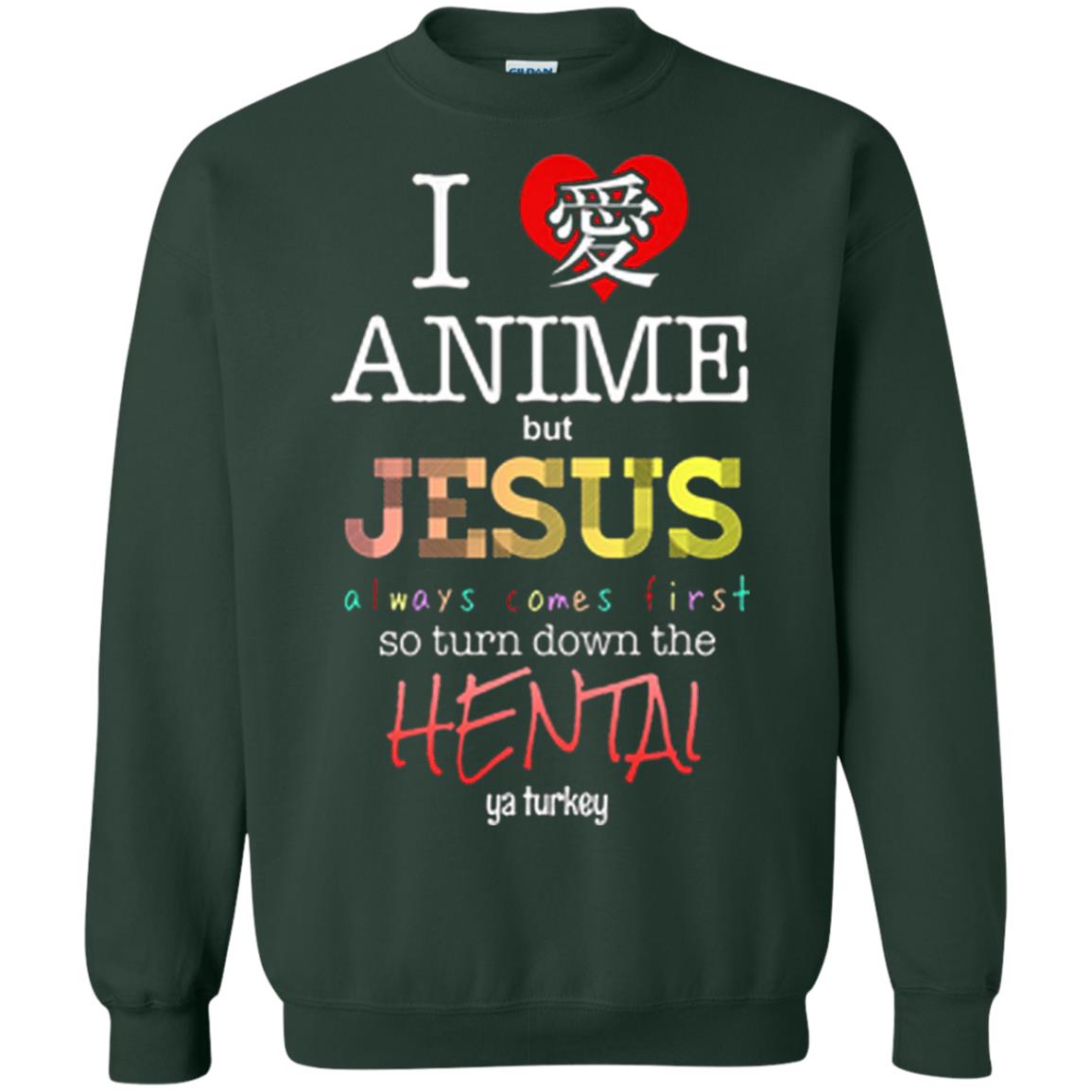 I Love Anime But Jesus Always Comes First Shirt