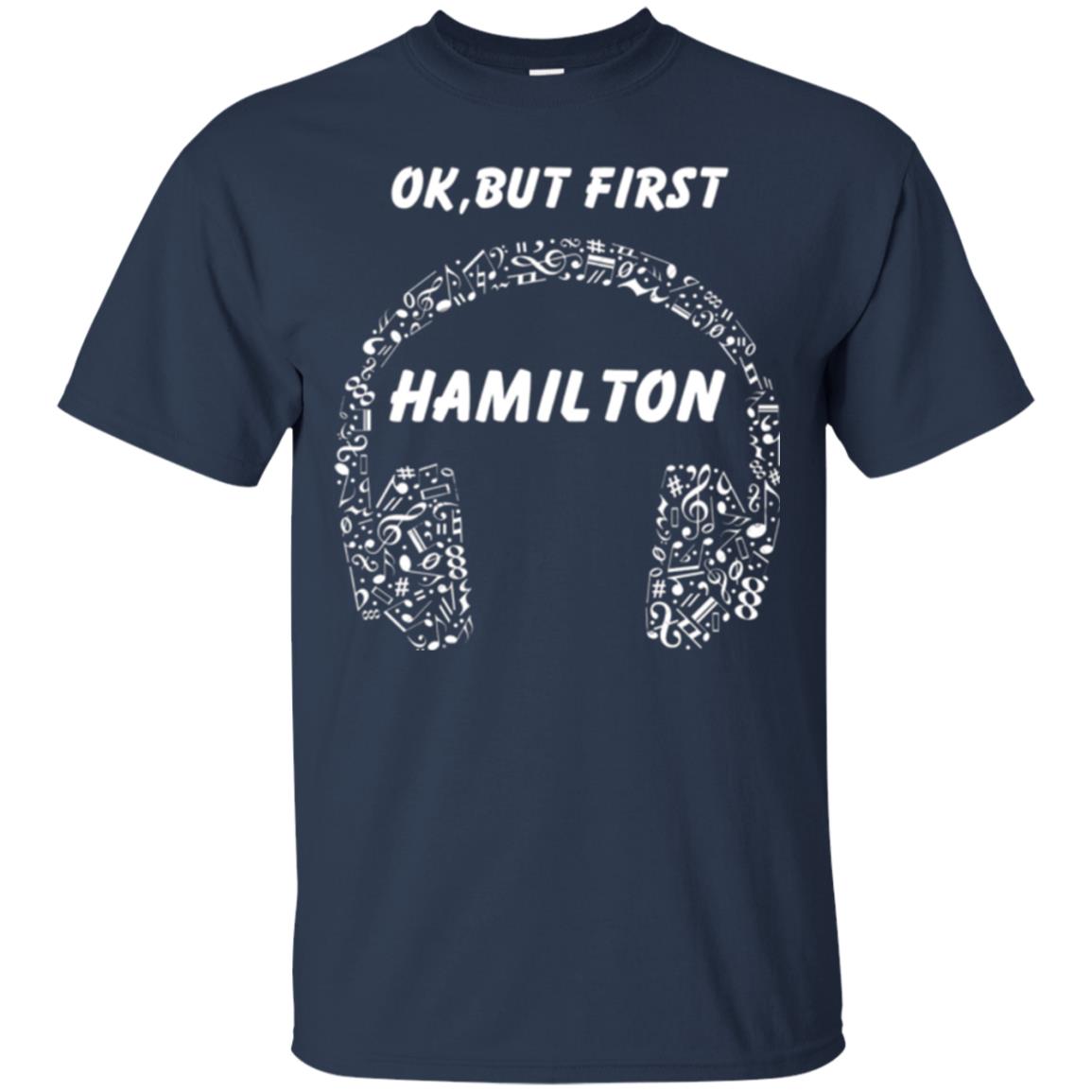 An American Musical Ok, But First Hamilton Ear Phones Navy