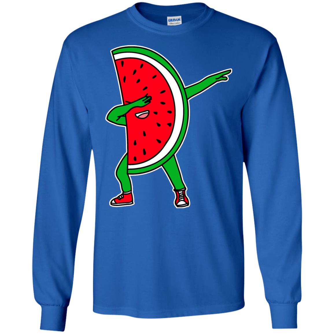 Dabbing Watermelon Shirt Royal