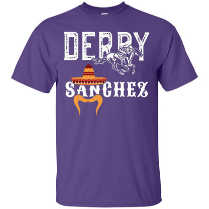 Derby Sanchez When Cinco De Mayo Derby Collide Shirt Purple