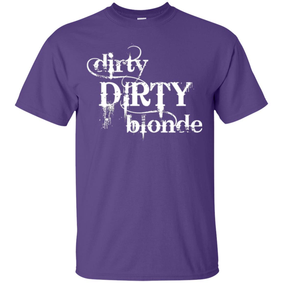 Dirty Dirty Blonde T-shirt Purple