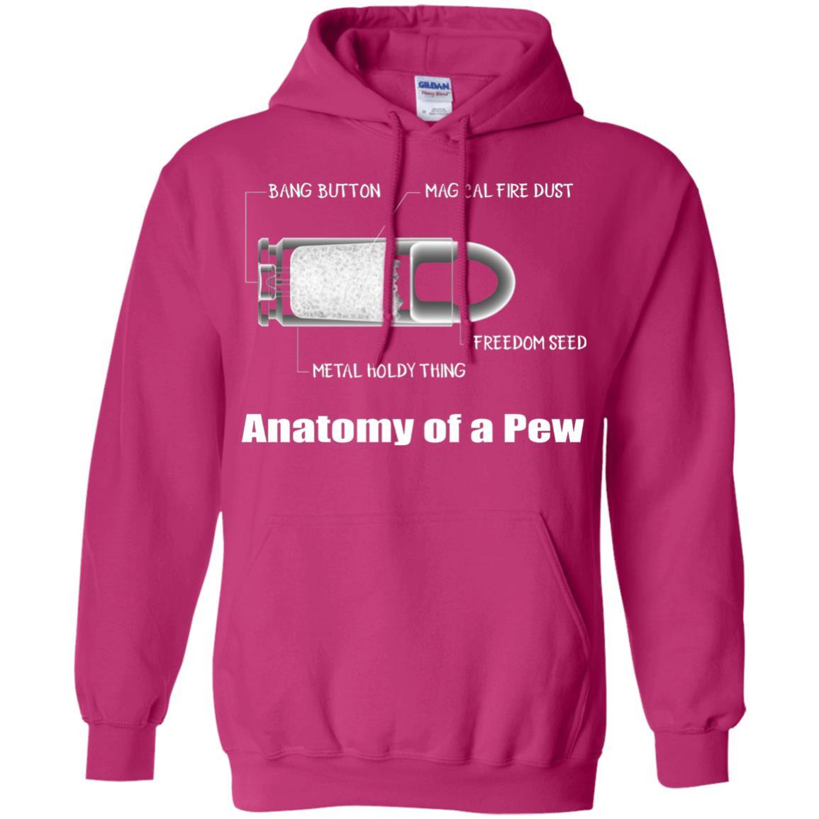 Bullet T-shirt The Anatomy Of A Pew Heliconia
