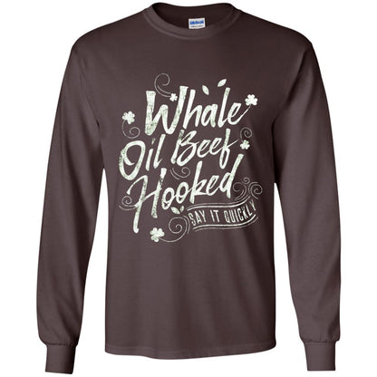 Whale Oil Beef Hooked T-shirt Dark Chocolate