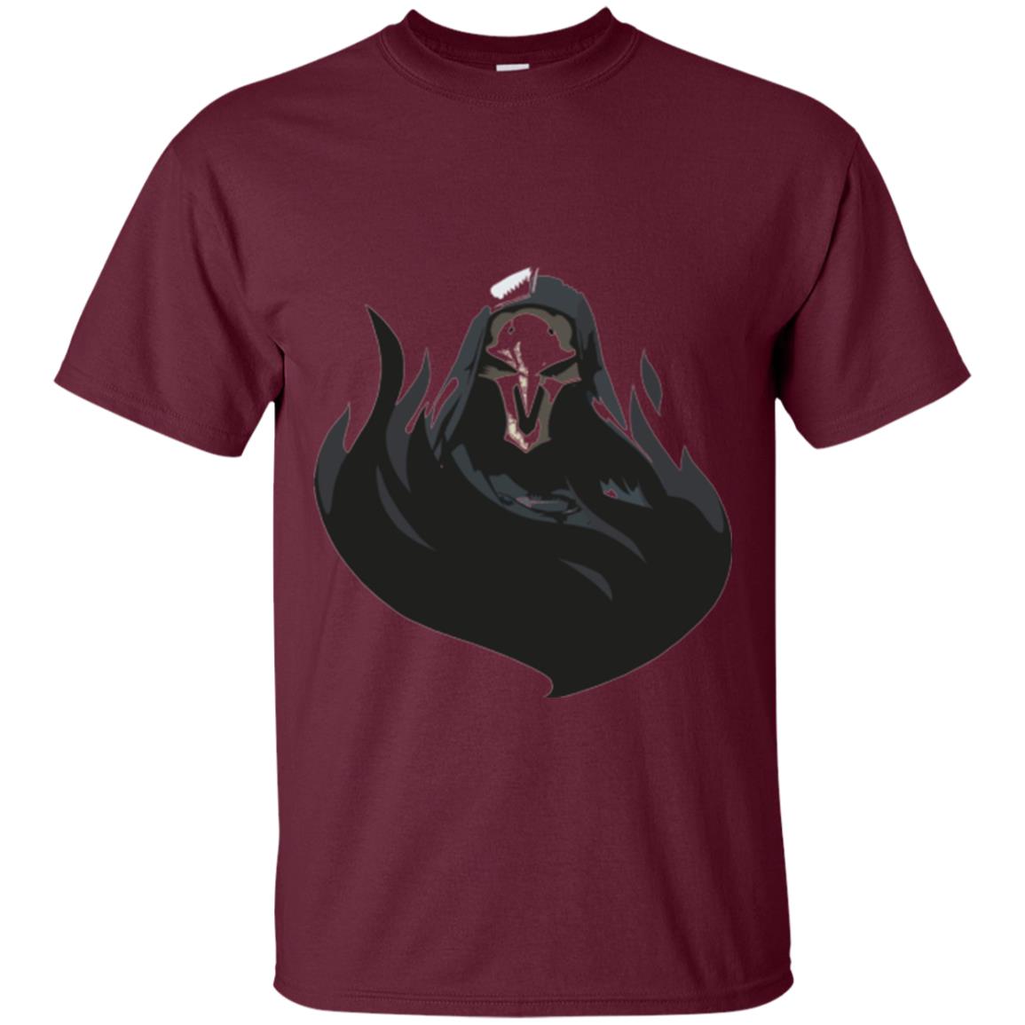 Overwatch Reaper Blossom Spray T-shirt Maroon