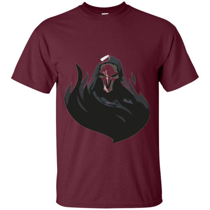 Overwatch Reaper Blossom Spray T-shirt Maroon