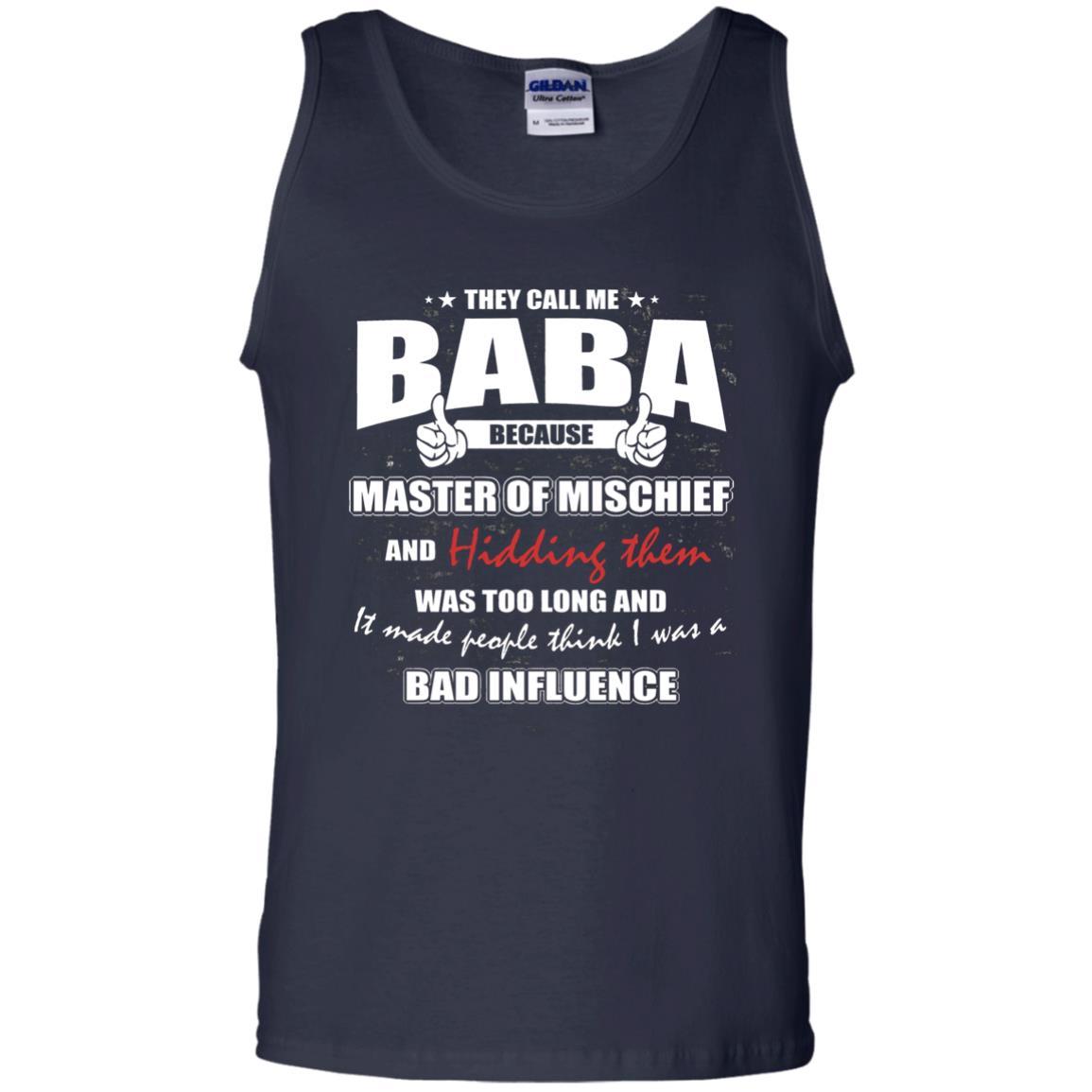 Baba T-shirt They Call Me Baba Navy