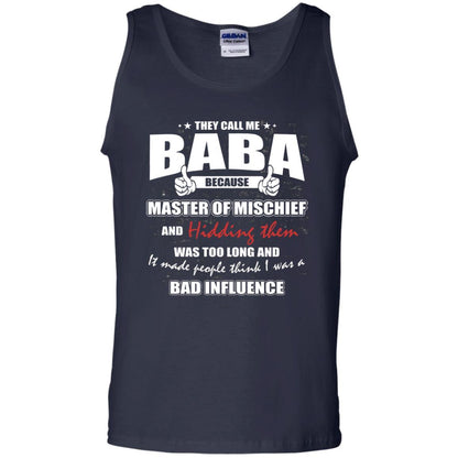 Baba T-shirt They Call Me Baba Navy