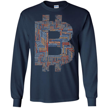 Bitcoin T-shirt Navy