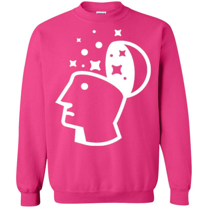 Look Into His Head Creative Thinking T-shirt Heliconia
