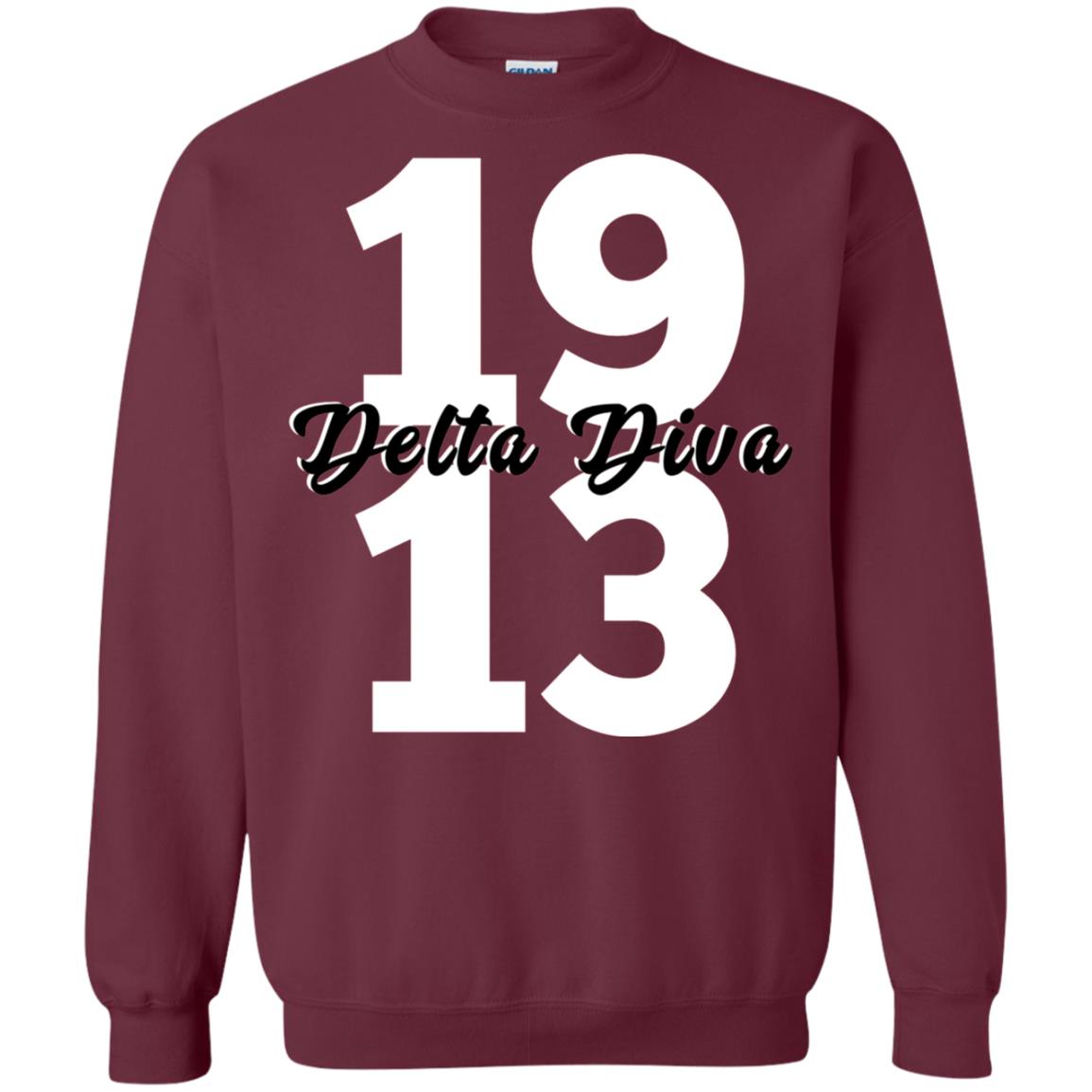 Delta Diva 1913 Shirt Maroon