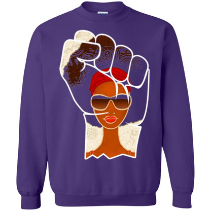 Civil Rights Black History Movement T-shirt Purple