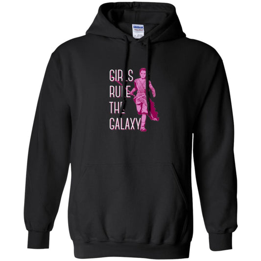 Film T-shirt Girls Rule The Galaxy T-shirt Black
