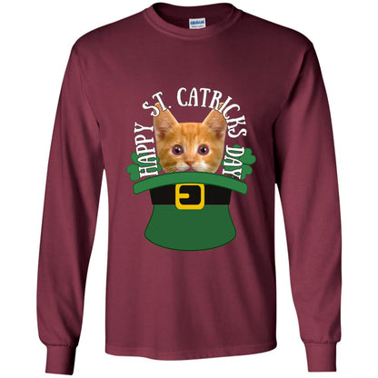 Happy Saint Patricks Day T-shirt Maroon