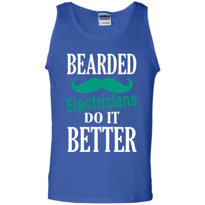 Bearded Electricians Do It Better Best Idea Shirt For Bearded Electricians Royal