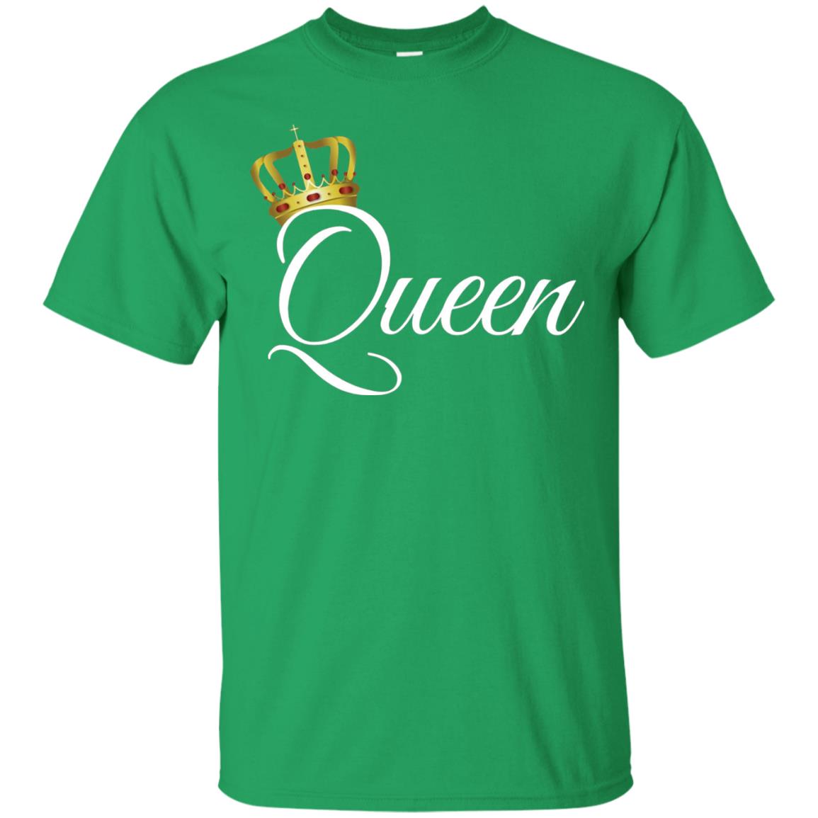 King And Queen T-shirt Matching Couple Outfits Irish Green