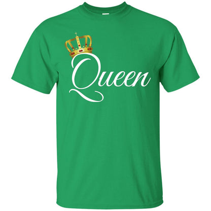 King And Queen T-shirt Matching Couple Outfits Irish Green