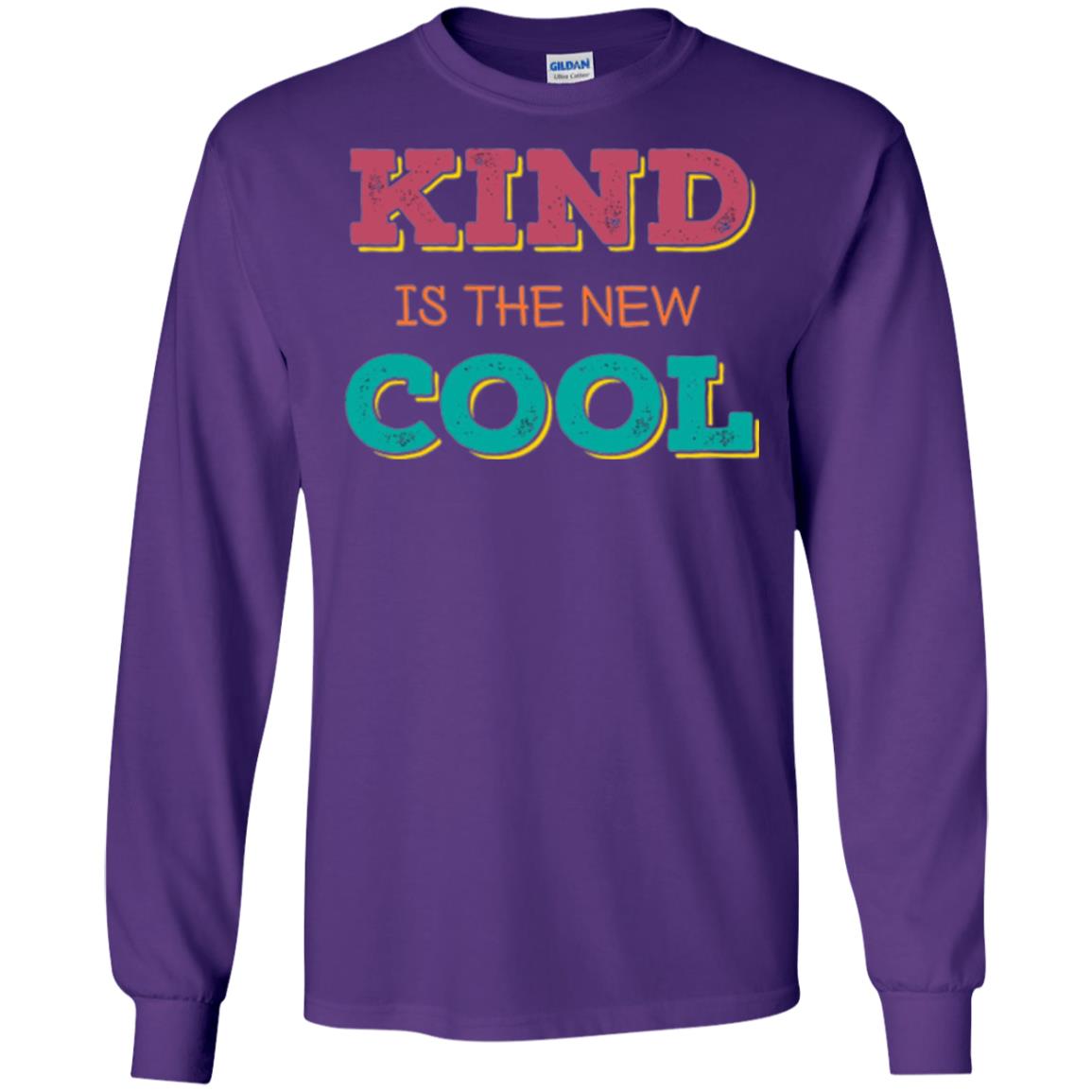 Anti Bullying T-shirt Kind Is The New Cool Purple