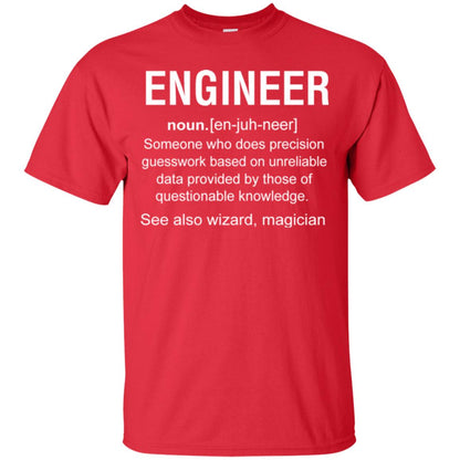 Engineer Someone Who Does Precision Guesswork Based On Unreliable Data Provided By Those Of Questionable Knowledge Red