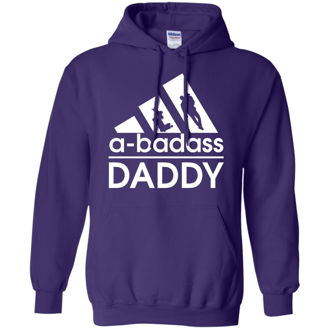 A Badass Daddy Shirt Purple