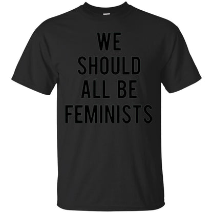 Human_s Right T-shirt We Should All Be Feminists Black