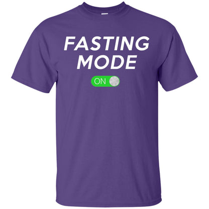 Funny Ramadan Fasting Mode On Shirt Purple