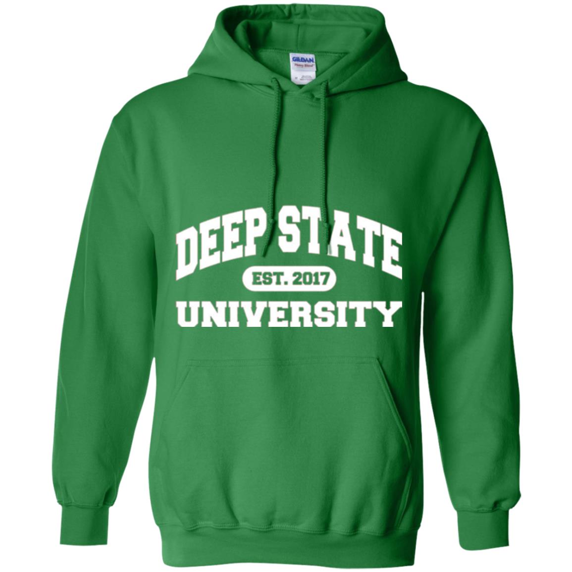 Deep State University T-shirt Irish Green