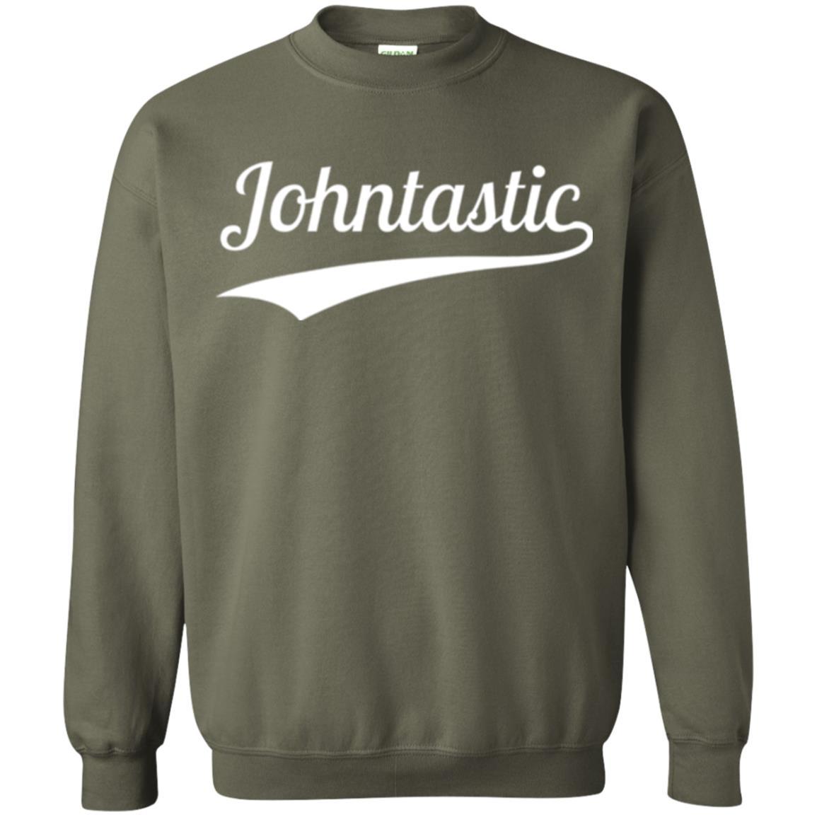 Funny John T-shirt Johntastic Military Green