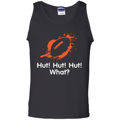 Football Crusher T-shirt Hut Hut Hut What Black
