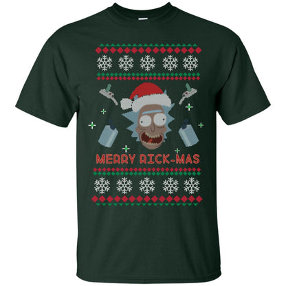 Mery Rick-mas Shirt Forest