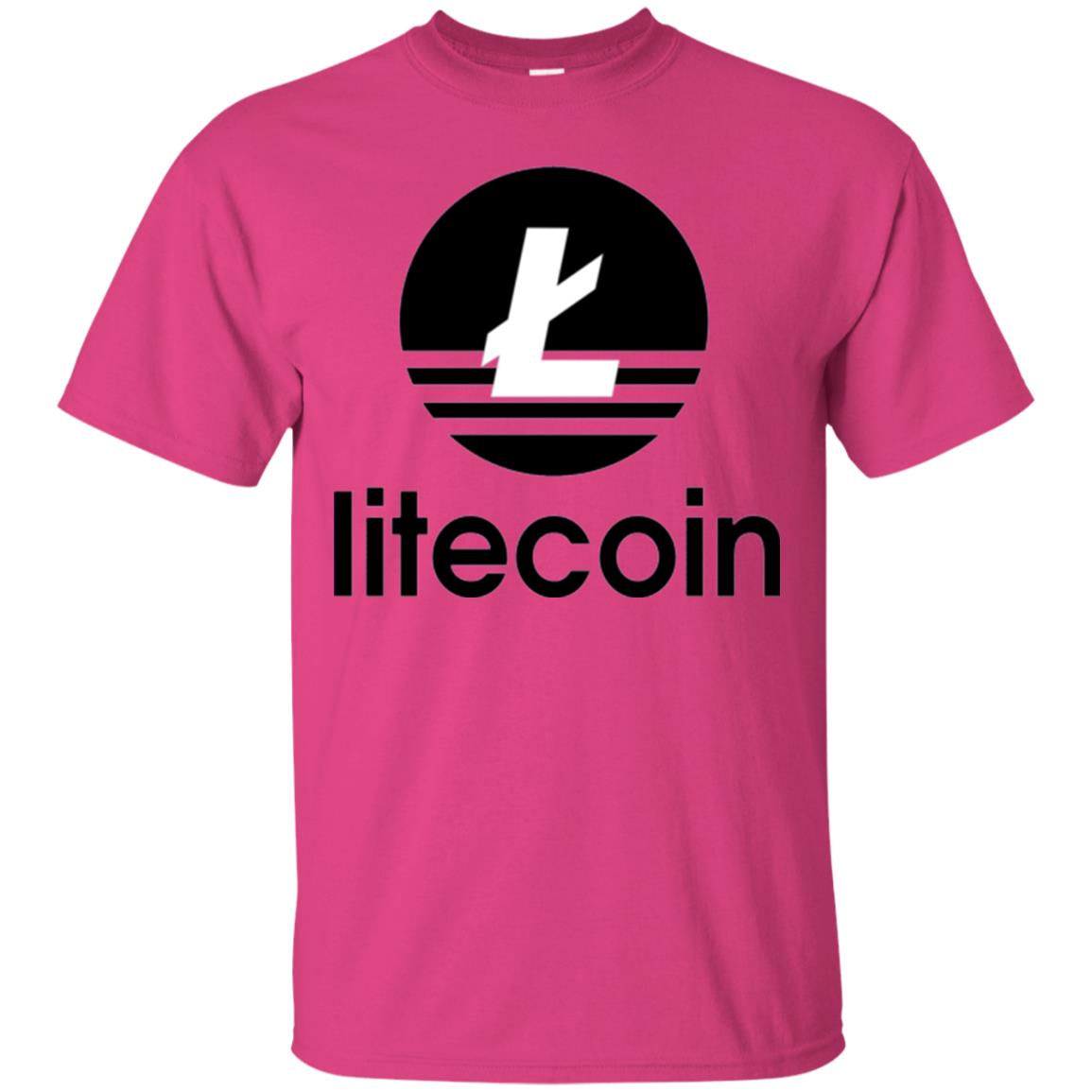 Litecoin Ltc T-shirt Heliconia