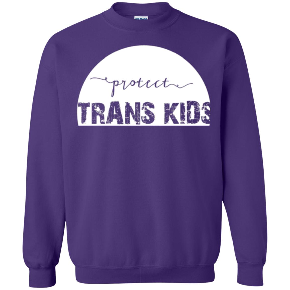 Protect Trans Kids T-shirt Purple