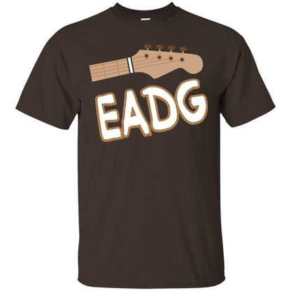 Eadg Bass Tuning Lover Shirt Dark Chocolate