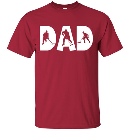 Daddy T-shirt Hockey Lover Cardinal