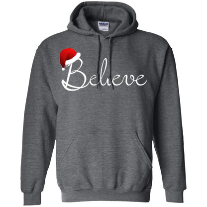 Believe Best Santa Christmas T-shirt Dark Heather