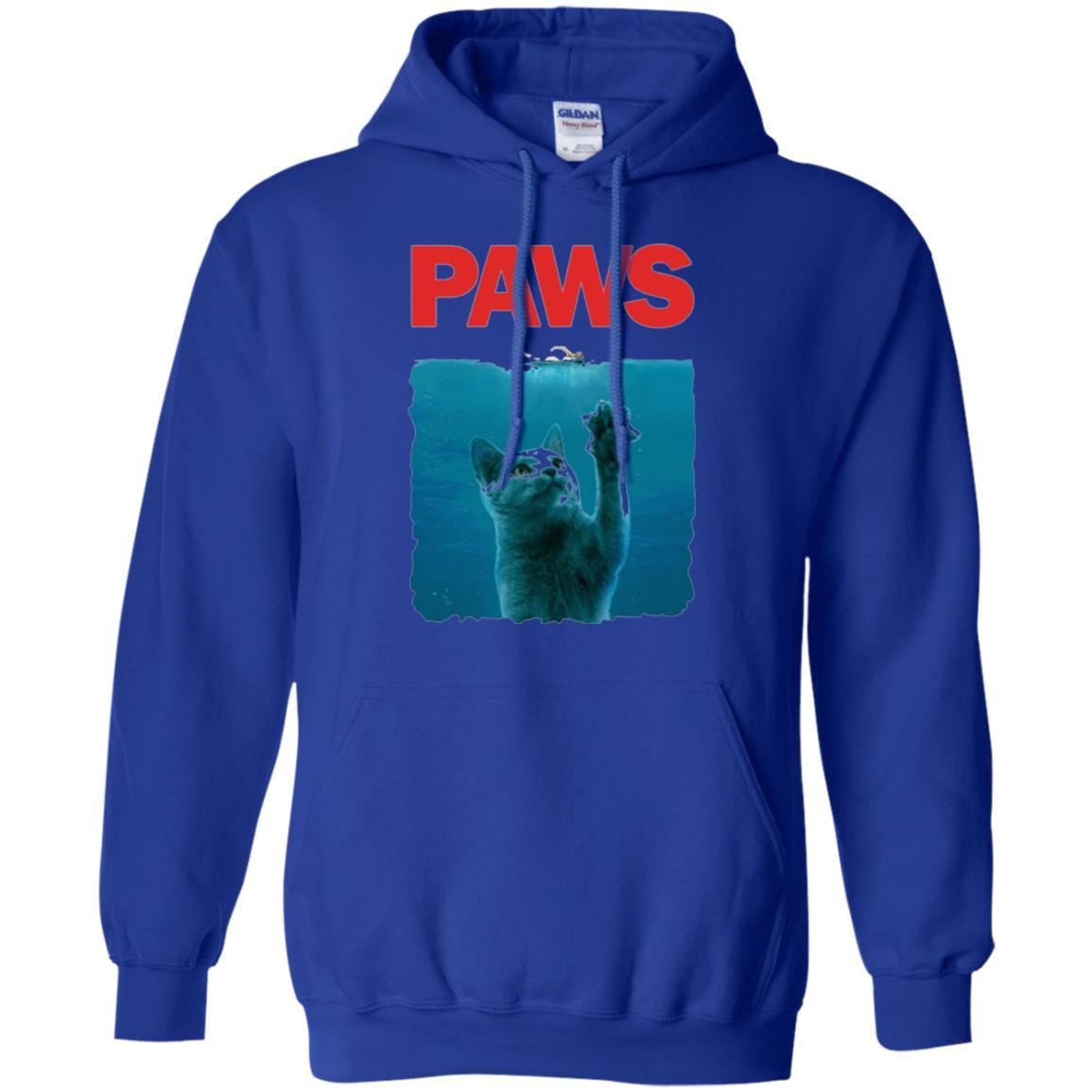 Cat Lover T-shirt Paws Kitten Meow Parody Royal