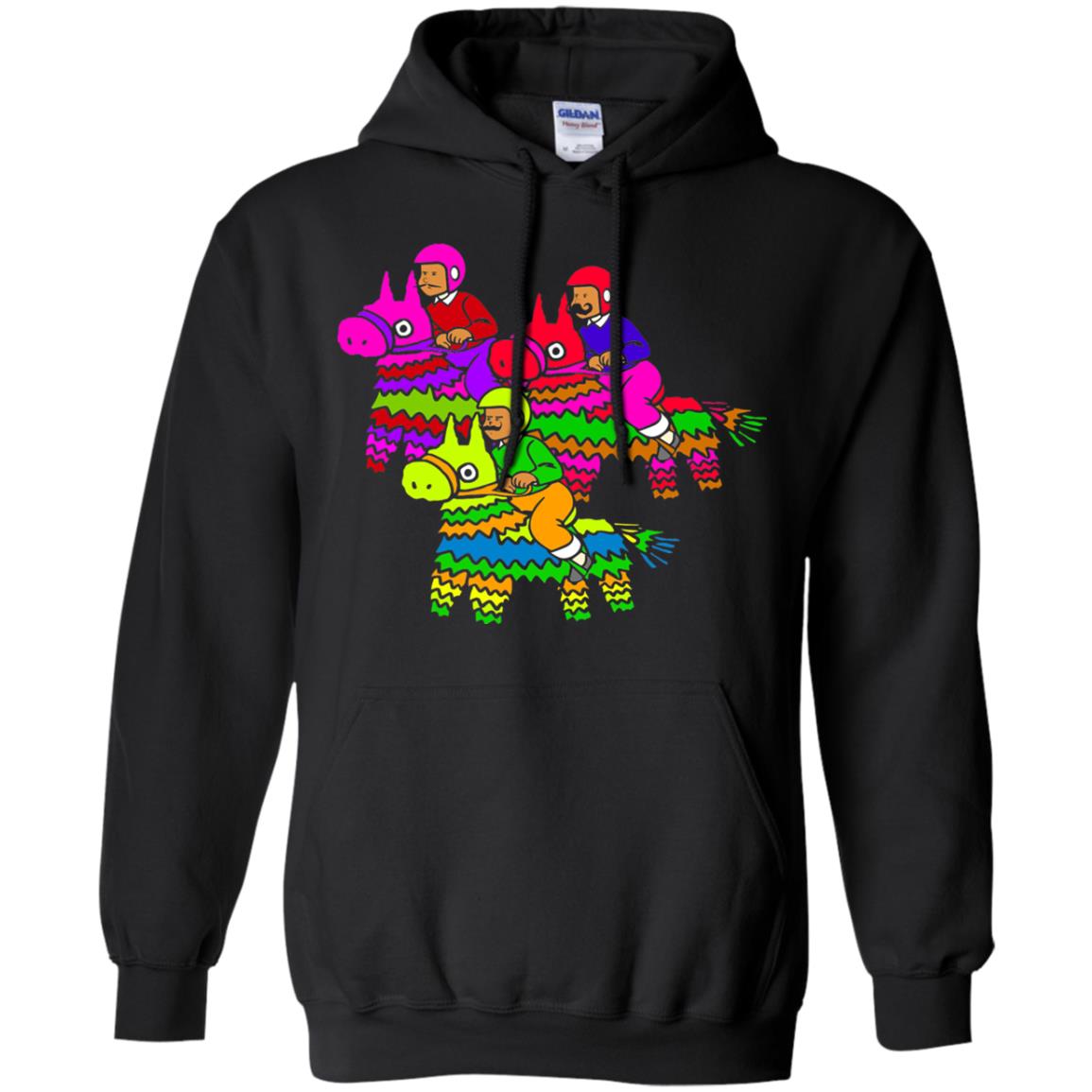 Cinco De Derby Pinata Jockeys Horse Race T-shirt Black