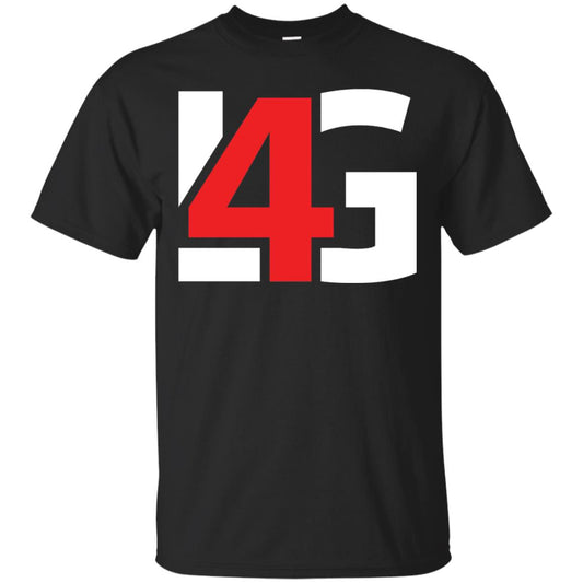 L4g Logo Graphic T-shirt Black